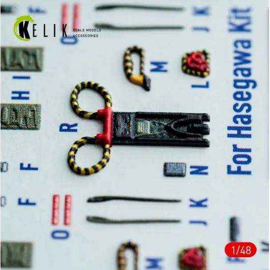 Kelik K48147 1/48 F-4j/S - Interior 3d Decals For Hasegawa Kit