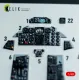 Kelik K48147 1/48 F-4j/S - Interior 3d Decals For Hasegawa Kit