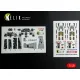 Kelik K48148 1/48 F-4e - Interior 3d Decals For Hasegawa Kit