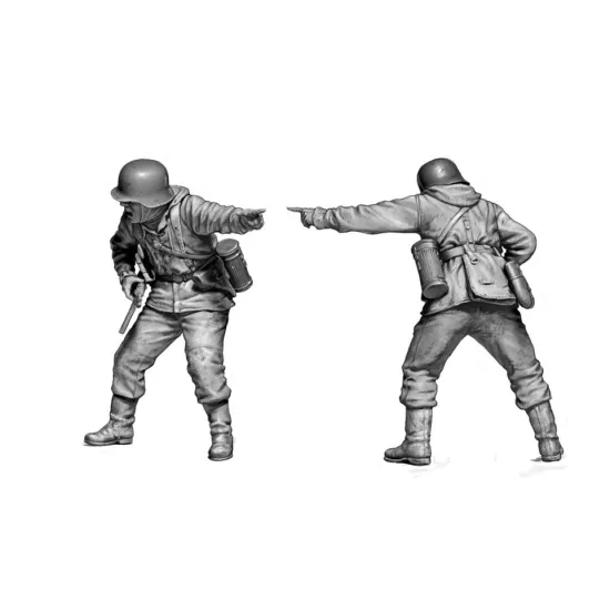 Master Box 35254 1/35 German Infantry Bastogne 1944 Wwii Era