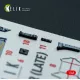 Kelik K48153 1/48 Av-8a Harrier Late - Interior 3d Decals For Kinetic Kit