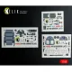 Kelik K48153 1/48 Av-8a Harrier Late - Interior 3d Decals For Kinetic Kit
