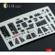 Kelik K48159 1/48 F-14d - Interior 3d Decals For Gwh Kit