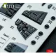 Kelik K48159 1/48 F-14d - Interior 3d Decals For Gwh Kit