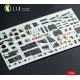 Kelik K48160 1/48 F-14a - Interior 3d Decals For Hasegawa Kit