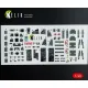 Kelik K48161 1/48 F-14a - Interior 3d Decals For Gwh Kit