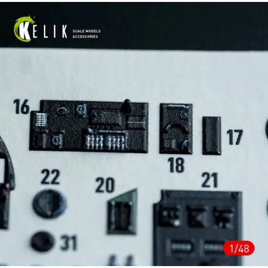 Kelik K48162 1/48 Hampden B Mk 1 - Interior 3d Decals For Icm Kit