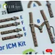 Kelik K48162 1/48 Hampden B Mk 1 - Interior 3d Decals For Icm Kit