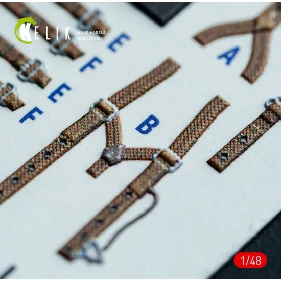 Kelik K48162 1/48 Hampden B Mk 1 - Interior 3d Decals For Icm Kit