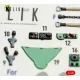 Kelik K48163 1/48 Mc 200 - Interior 3d Decals For Italeri Kit