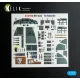 Kelik K72180 1/72 Bv-222 - Interior 3d Decals For Revell Kit