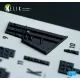 Kelik K72185 1/72 Supermarine Swift Fr 5 - Interior 3d Decals For Airfix Kit