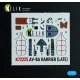 Kelik K72225 1/72 Av-8a Harrier Late - Interior 3d Decals For Italeri Kit