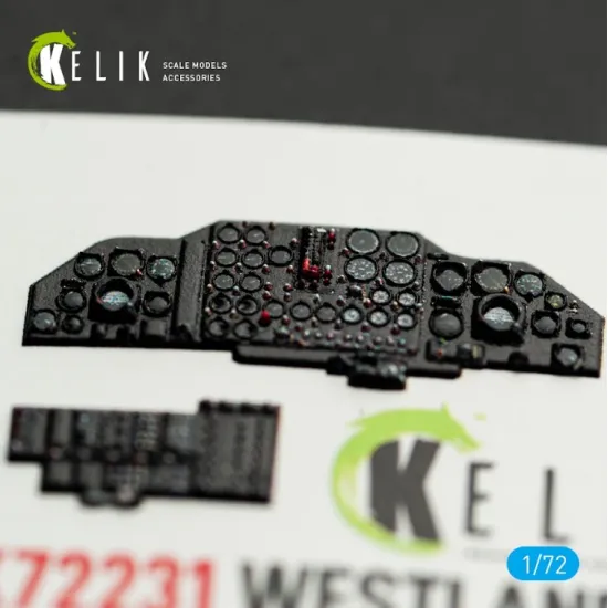 Kelik K72231 1/72 Westland Wessex Hc 2 - Interior 3d Decals For Airfix Kit