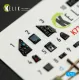 Kelik K72232 1/72 Mirage-2000c - Interior 3d Decals For Dreammodel Kit