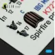Kelik K72237 1/72 Spitfire Pr A/B/E Types - Interior 3d Decals For Ibg Models Kit