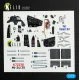 Kelik K72238 1/72 Mi-35/24 - Interior 3d Decals For Italeri Kit