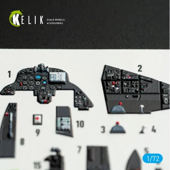 Kelik K72238 1/72 Mi-35/24 - Interior 3d Decals For Italeri Kit