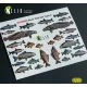 Kelik Ka35002 1/35 River Fish Set Type 2 3d Decal For Dioramas