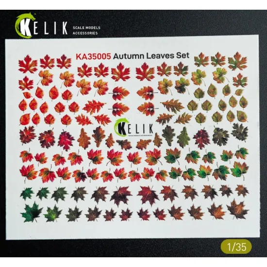 Kelik Ka35005 1/35 Autumn Leaves Set 1 Decal For Dioramas