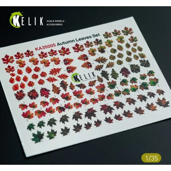 Kelik Ka35005 1/35 Autumn Leaves Set 1 Decal For Dioramas