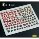 Kelik Ka35005 1/35 Autumn Leaves Set 1 Decal For Dioramas