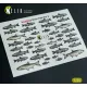 Kelik Ka35006 1/35 River Fish Set Type 3 3d Decal For Dioramas