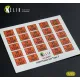Kelik Ka35011 1/35 Adr Plates Set Type 2 Decal For Models