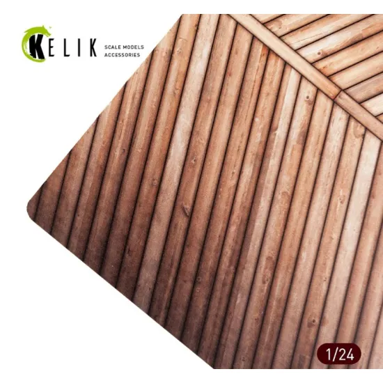 Kelik Ks24015 1/24 Wooden Bridge Ostland Bridge 1943 Base Acrylic 3mm 280/180mm 170g