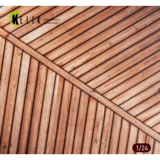 Kelik Ks24015 1/24 Wooden Bridge Ostland Bridge 1943 Base Acrylic 3mm 280/180mm 170g