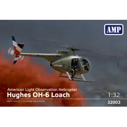 Amp 32-003 1/32 Hughes Oh-6 Loach American Light Observation Helicopter