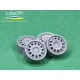 Uscp 24p208 1/24 3d Printed Resin Wheels Tolman Mille Laghi 15inch