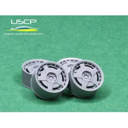 Uscp 24p209 1/24 3d Printed Resin Wheels Audi S1 Sport Quattro Speedline Original 15inch