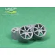 Uscp 24p212 1/24 3d Printed Resin Wheels Inovit Redline 18inch