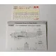 Foxbot 72-083 1/72 Foxbot Decals Republic P-47 Thunderbolt Stencils