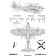 Foxbot 72-083 1/72 Foxbot Decals Republic P-47 Thunderbolt Stencils