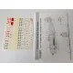 Foxbot 48-102 1/48 Foxbot Decals Republic P-47 Thunderbolt Stencils