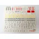 Foxbot 48-102 1/48 Foxbot Decals Republic P-47 Thunderbolt Stencils