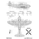 Foxbot 48-102 1/48 Foxbot Decals Republic P-47 Thunderbolt Stencils