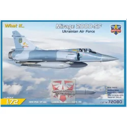 Modelsvit 72080 1/72 Mirage 2000 Ukrainian Air Force 3d Plastic Model Kit
