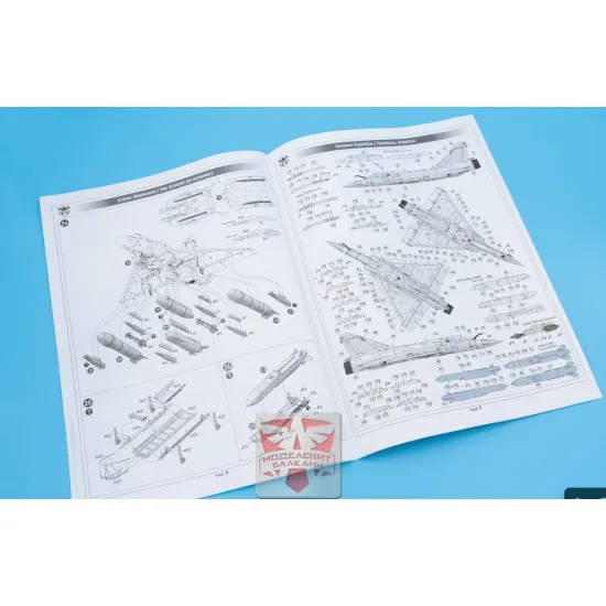 Modelsvit 72080 1/72 Mirage 2000 Ukrainian Air Force 3d Plastic Model Kit