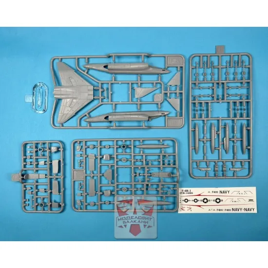 Sova Model 14005 1/144 F4h-1 Phantom Plastic Model Kit