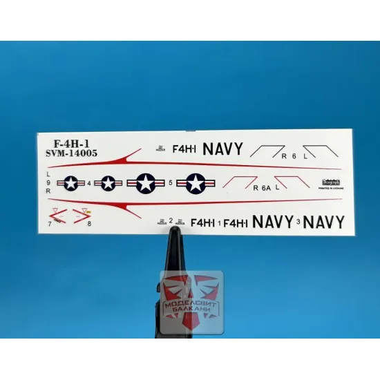 Sova Model 14005 1/144 F4h-1 Phantom Plastic Model Kit