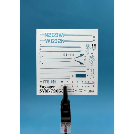 Sova Model 72058 1/72 Model 46 Voyager Plastic Model Kit