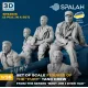 Spalah Sp34635 1/35 Set Of 5 Figures Best Job I Ever Had