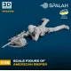 Spalah Sp34735 1/35 Figure American Sniper 3d Printed Scale Model Kit