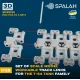 Spalah Sp35135 1/35 Worcable Track Links For The T-64 Tank Family 180 Pcs