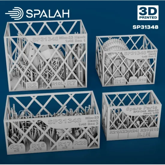 Spalah Sp31348 1/48 Scale Model American Air-defense System Mim-23 Hawk