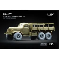 Scalex Wm-35047 1/35 Zil-157 K-70 Ordinary Wheel Set For Trumpeter