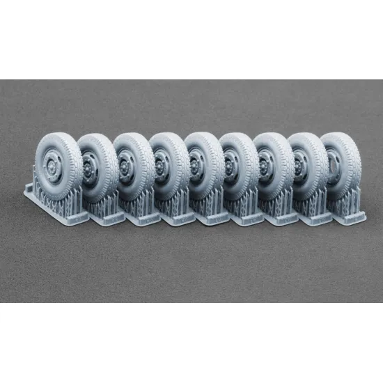 Scalex Ww-35010 1/35 Sd Kfz 234 Puma V1 Ordinary Wheel Set For Dragon Miniart Rfm Italeri Ak Interactive